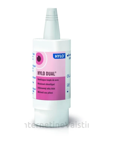 Hylo Dual akių lašai, 10 ml, 10 ml | internetinevaistine.lt