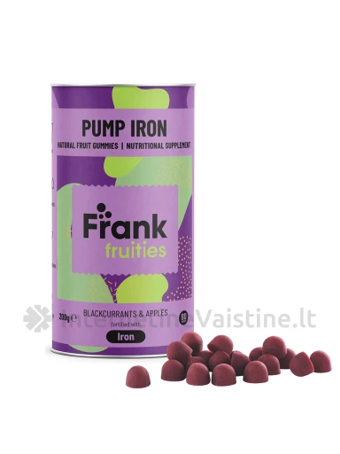 FRANK FRUTTIES Pump Iron guminukai N80, 80 vnt. | internetinevaistine.lt