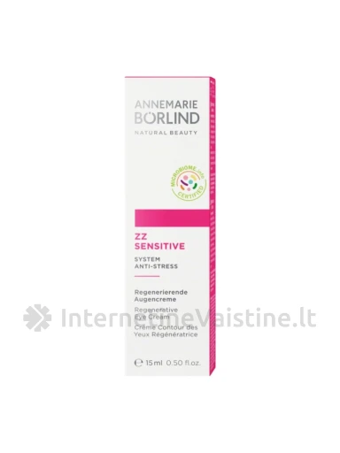 ANNEMARIE BORLIND ZZ Sensitive kremas paakių atkur., 15 ml, Vnt | internetinevaistine.lt