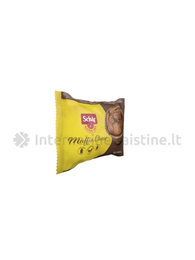Schär MUFFIN CHOCO - šokoladinis keksiukas be glitimo, 65g | internetinevaistine.lt