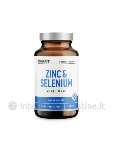 ICONFIT Cinkas + Selenas kaps. N90 | internetinevaistine.lt