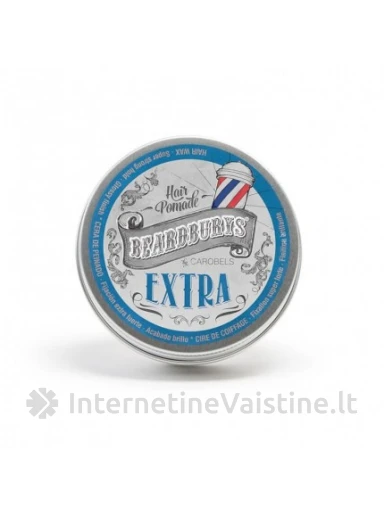 Beardburys Extra Strong - Stipriai fiksuojanti vandens pagrindo pomada 100ml, N1 | internetinevaistine.lt