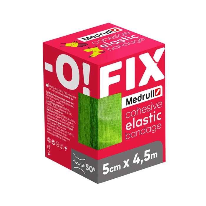 MEDRULL FIX-O lipnus elastinis tvarstis 5cmx4,5m
