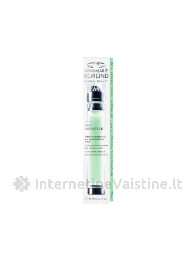 ANNEMARIE BORLIND Beauty Shot SOS Sensitive intens. koncentr., 15 ml, Vnt | internetinevaistine.lt