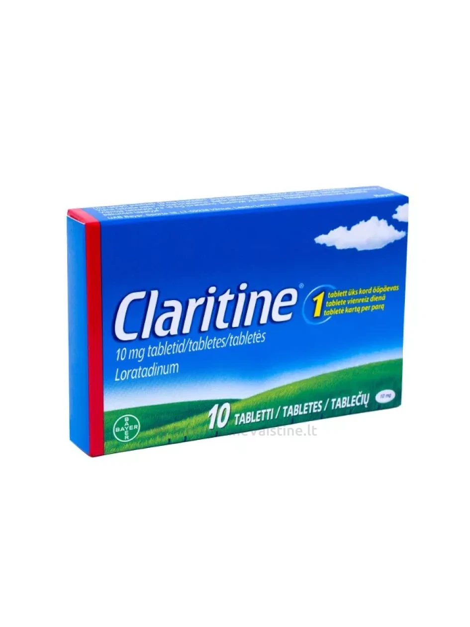 CLARITINE 10mg tab. N10 | internetinevaistine.lt