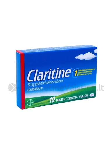 CLARITINE 10mg tab. N10 | internetinevaistine.lt