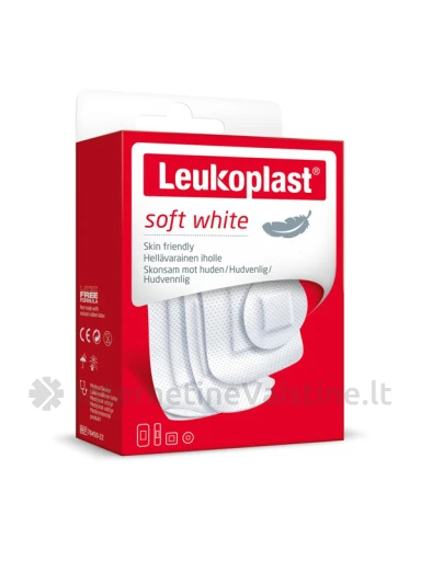 LEUKOPLAST švelnūs pleistrai SOFT, 30 vnt. | internetinevaistine.lt