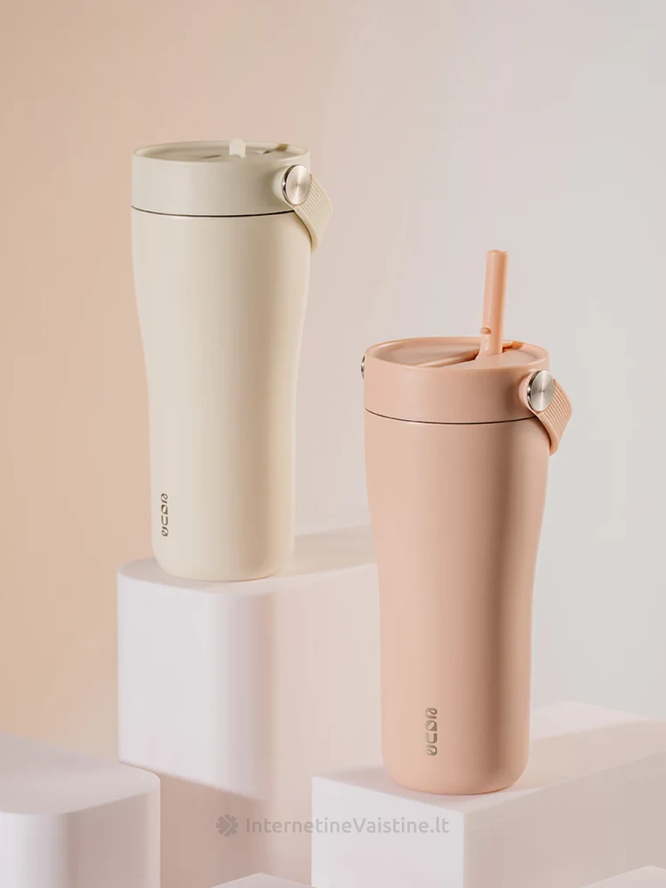 EQUA CARRY puodelis Rose, 600 ml | internetinevaistine.lt