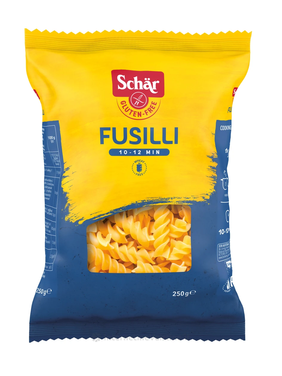 Schär FUSILLI - makaronai be glitimo, 250g | internetinevaistine.lt