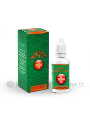 SENEBACTUM 100 mg/ml odos tirpalas su lašintuvu 30 ml | internetinevaistine.lt