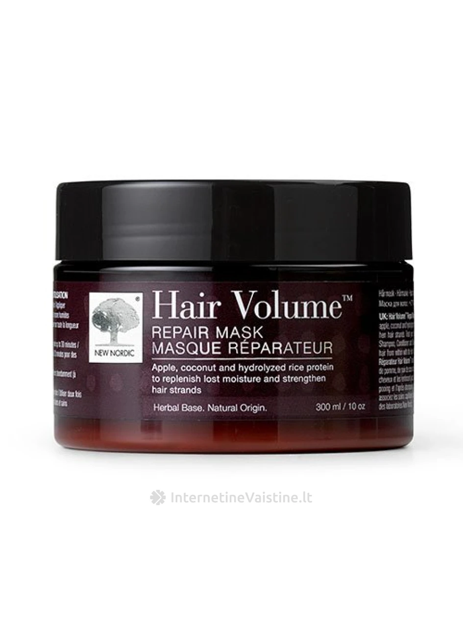 NEW NORDIC Hair Repair Mask kaukė, 300 ml | internetinevaistine.lt