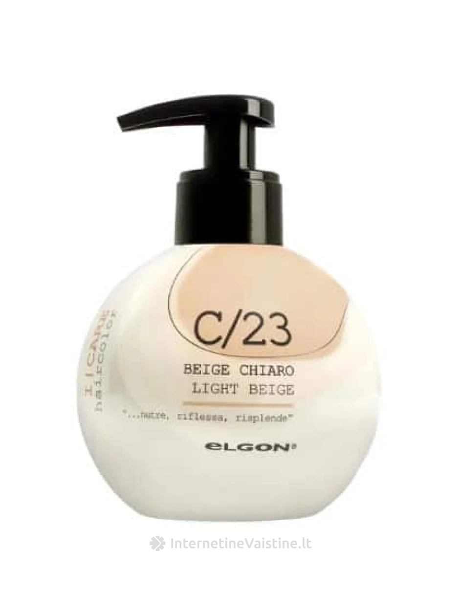 ELGON dažantis kondicionierius I CARE C23, 200 ml, Vnt | internetinevaistine.lt