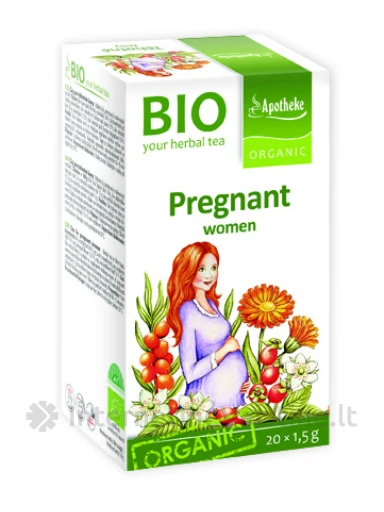 APOTHEKE BIO Nėščiųjų arbata 1,5g N20, N20 | internetinevaistine.lt