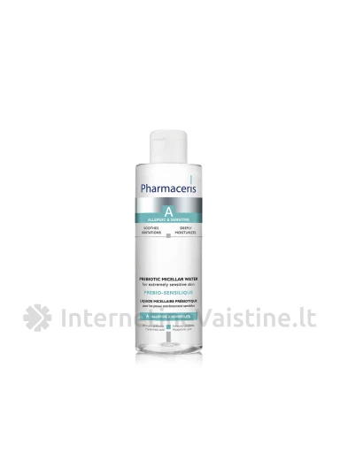 PHARMACERIS A, Prebio Sensilique-prebiotinis micelinis valiklis, 200ml, N1 | internetinevaistine.lt