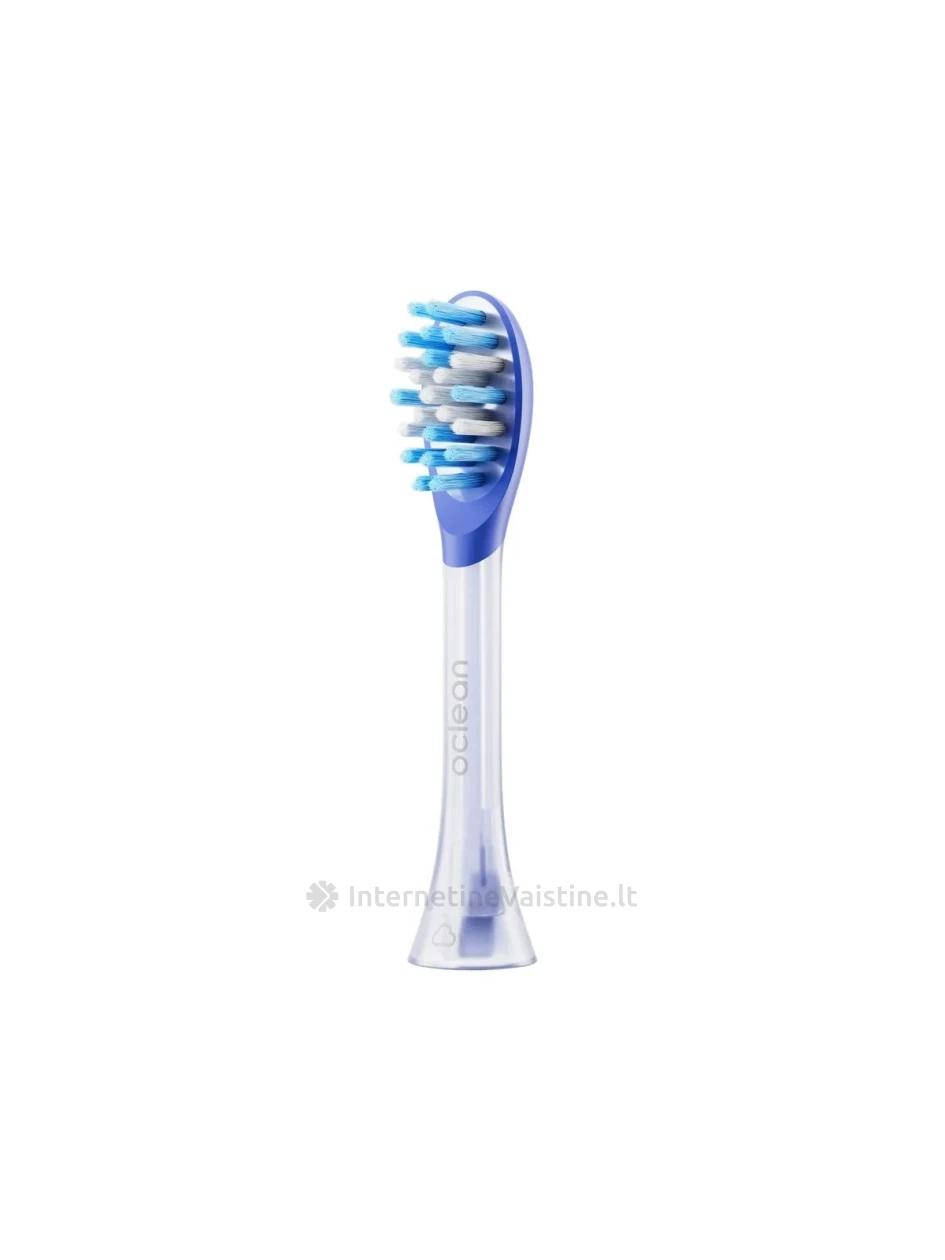 Dantų šep. OCLEAN rush Head 2 pcs P1K1 Blue elektrin. galvutės N2, 2 vnt. | internetinevaistine.lt