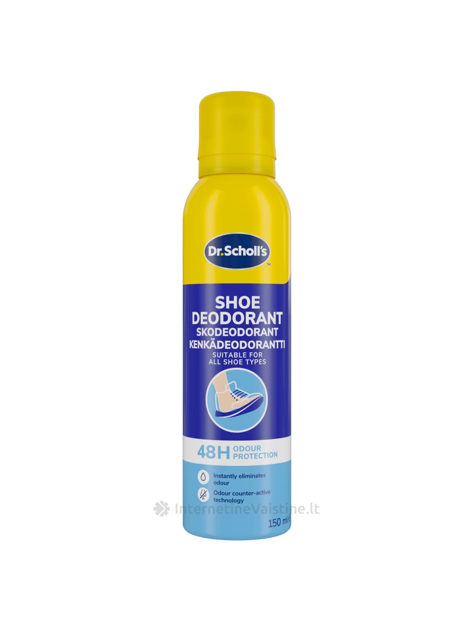 SCHOLL Fresh Step batų purškiamas dezodorantas, 150 ml | internetinevaistine.lt