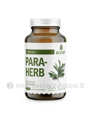 ECOSH Paraherb, 120 kapsulių | internetinevaistine.lt