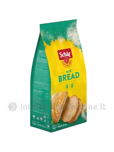 Schär MIX B – miltų mišinys duonai be glitimo, 1kg | internetinevaistine.lt