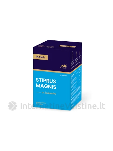 INOLAB maisto papildas milteliais STIPRUS MAGNIS, N20, N20 | internetinevaistine.lt