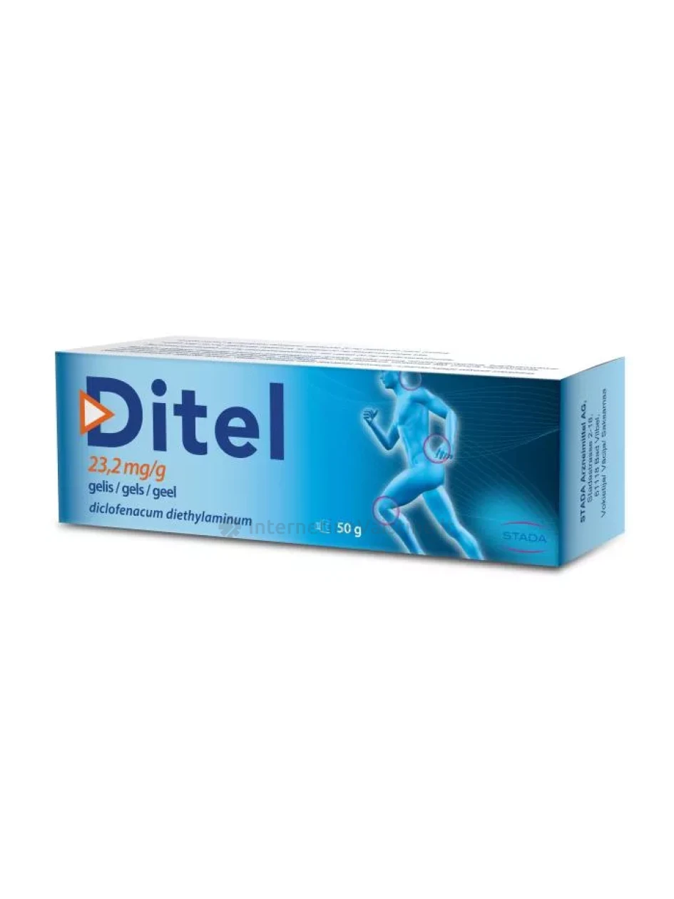 DITEL 23.2mg/g gelis 50g, Vnt | internetinevaistine.lt