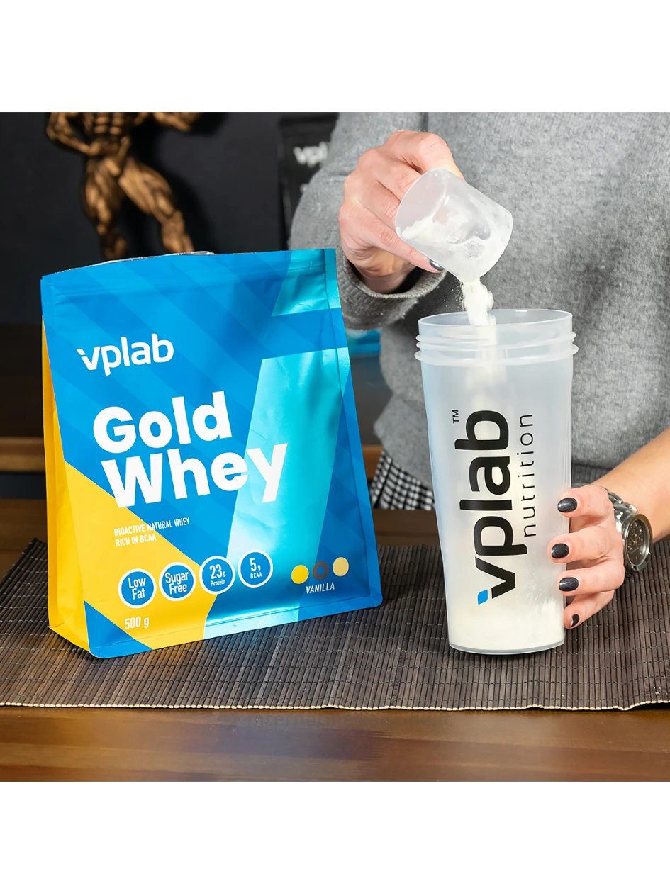 VPLab Gold Whey Vanila, 500 g, Vnt | internetinevaistine.lt