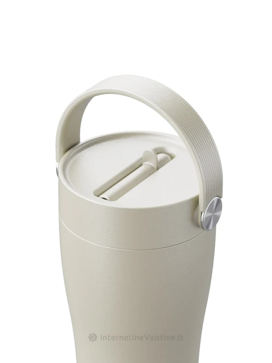 EQUA CARRY puodelis Off-White, 600 ml | internetinevaistine.lt