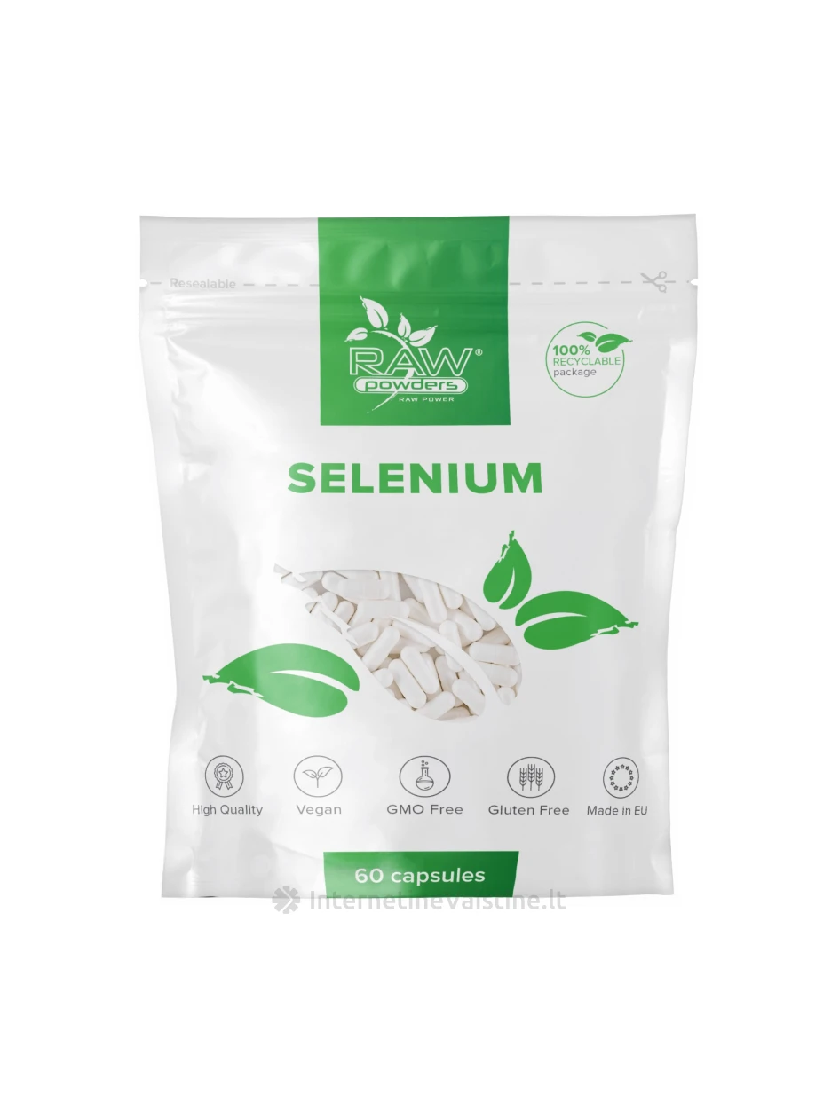 Selenas (200 mcg 60 kapsulių), N1 | internetinevaistine.lt