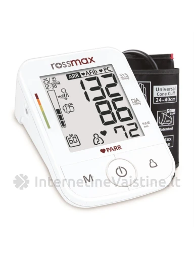 ROSSMAX Kraujo sp. matuoklis X5 (+adapt.) | internetinevaistine.lt
