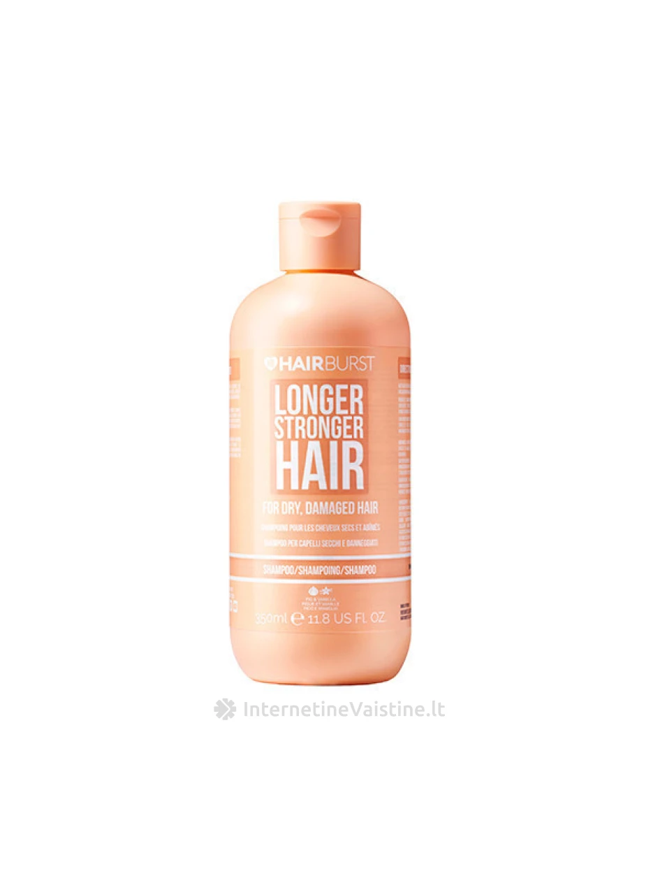 HAIRBURST šampūnas s/pažeist. plauk., 350 ml, Vnt | internetinevaistine.lt