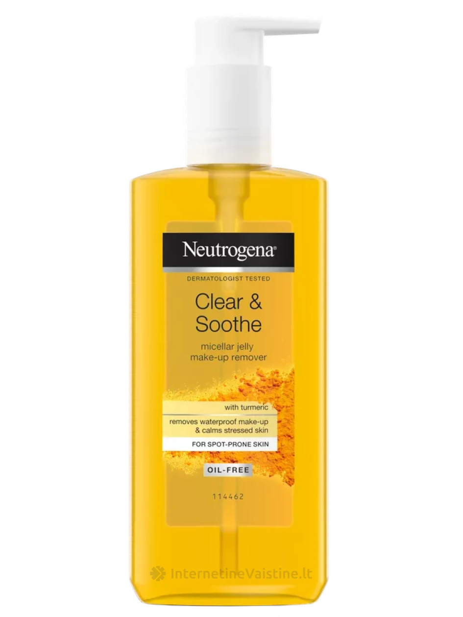 NEUTROGENA Clear Soothe želė micelinė, 200 ml, Vnt | internetinevaistine.lt