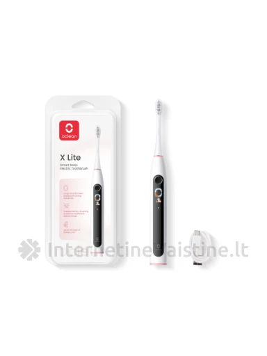 OCLEAN X Lite Grey elektrinis dantų šepetėlis N1, Vnt | internetinevaistine.lt