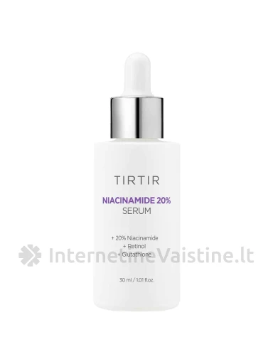 TIRTIR NIACINAMIDE 20% veido serumas, 30 ml, Vnt | internetinevaistine.lt