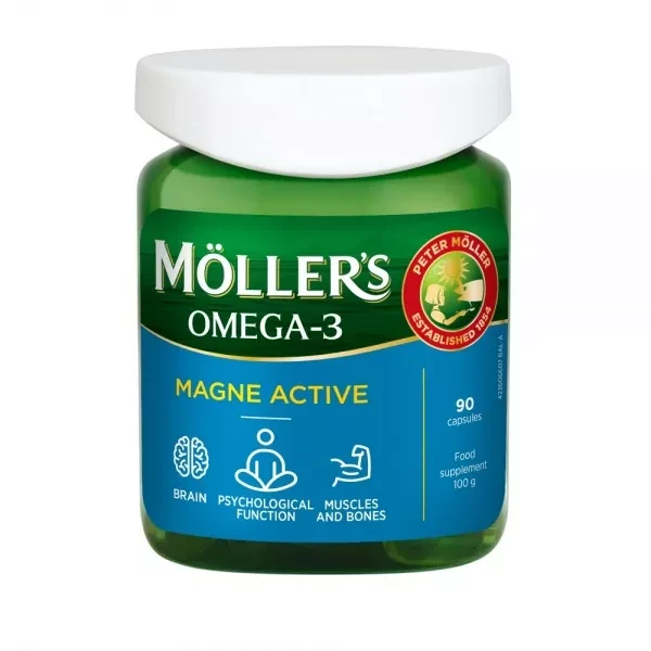 MOLLER`S Magne Active kaps. N90