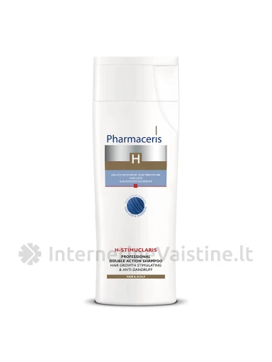 PHARMACERIS H,STIMUCLARIS 250ml dvigubo poveikio šampūnas, N1 | internetinevaistine.lt