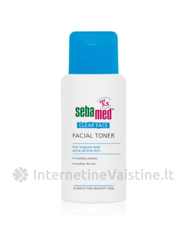 SEBAMED CLEAR FACE tonikas riebiai odai 150 ml | internetinevaistine.lt