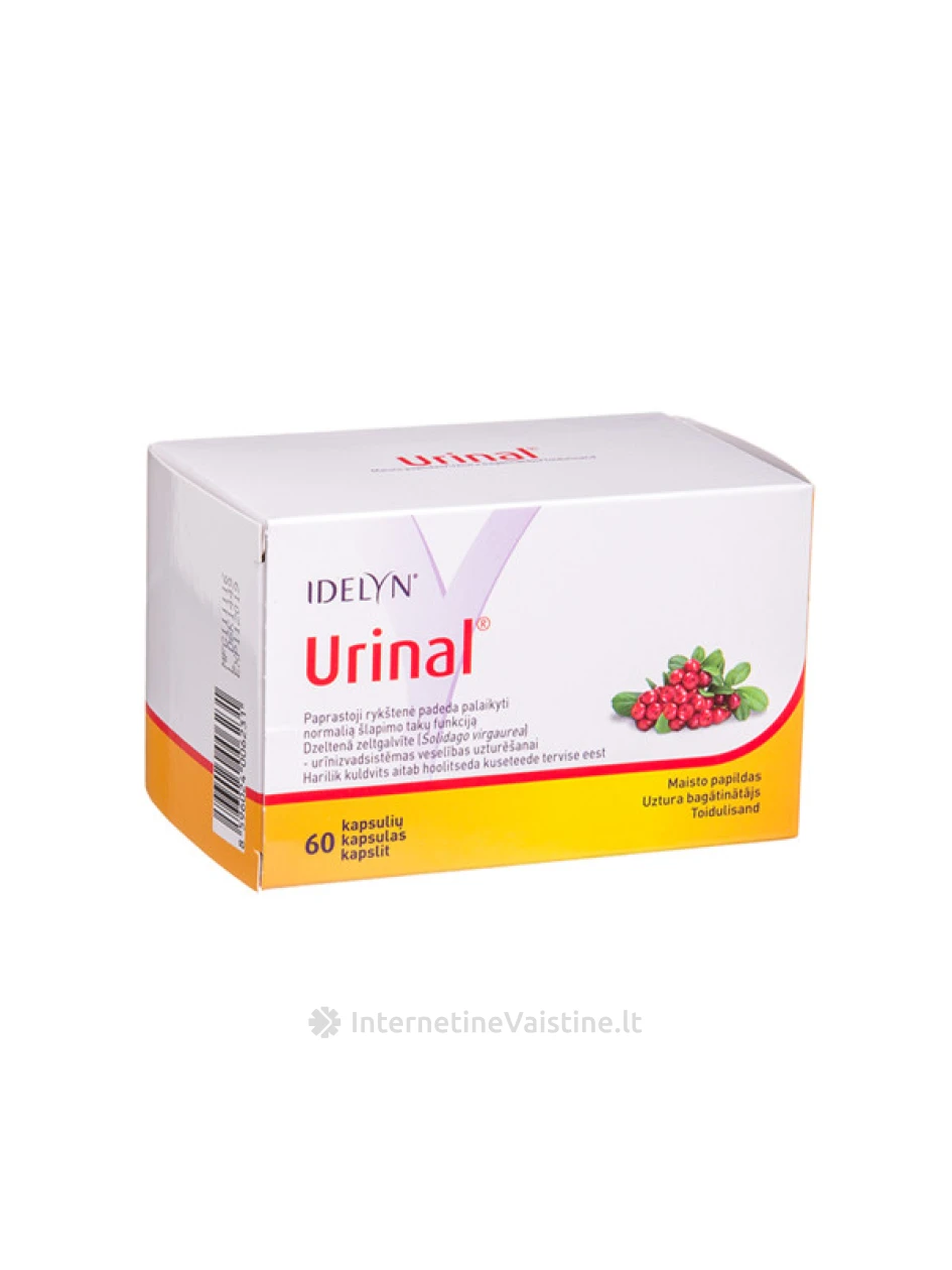 URINAL Idelyn kaps. N60, 60 vnt. | internetinevaistine.lt