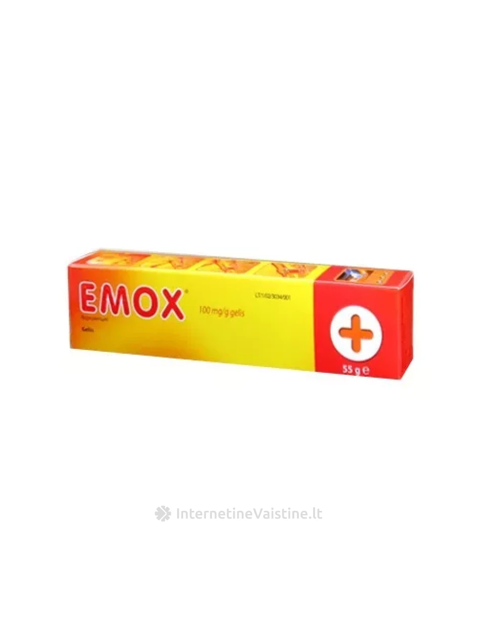 EMOX 10% GEL 55G | internetinevaistine.lt