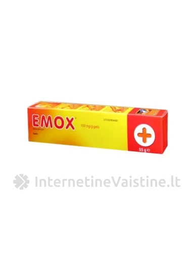 EMOX 10% GEL 55G | internetinevaistine.lt