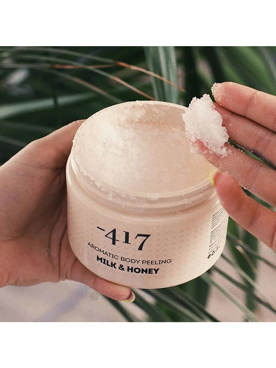 Minus 417 - SERENITY LEGEND - KVAPUSIS BALANSUOJANTIS KŪNO ŠVEITIKLIS - MILK & HONEY - 450 gr | internetinevaistine.lt