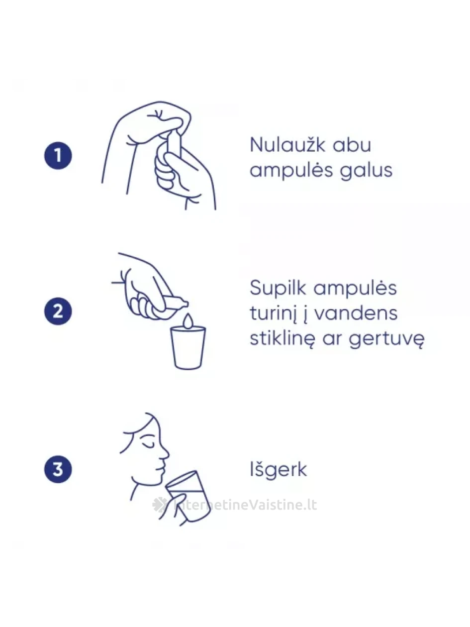 MAGNE B6 geriamasis tirpalas 10 ml N10 | internetinevaistine.lt