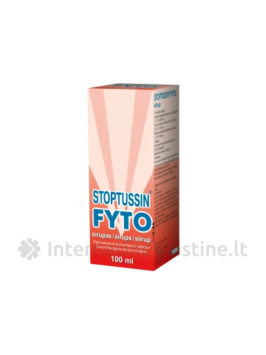 STOPTUSSIN FYTO  sirupas, 100 ml | internetinevaistine.lt
