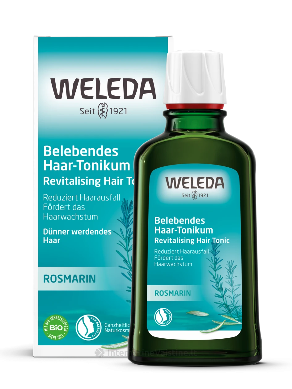 WELEDA Hair tonikas plaukams su rozmarinais, 100 ml | internetinevaistine.lt