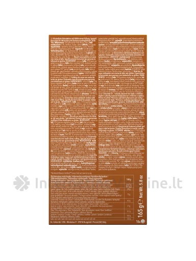 Schär CHOCOLATE O'S - sausainiai su vaniliniu pertepimu be glitimo, 165g | internetinevaistine.lt