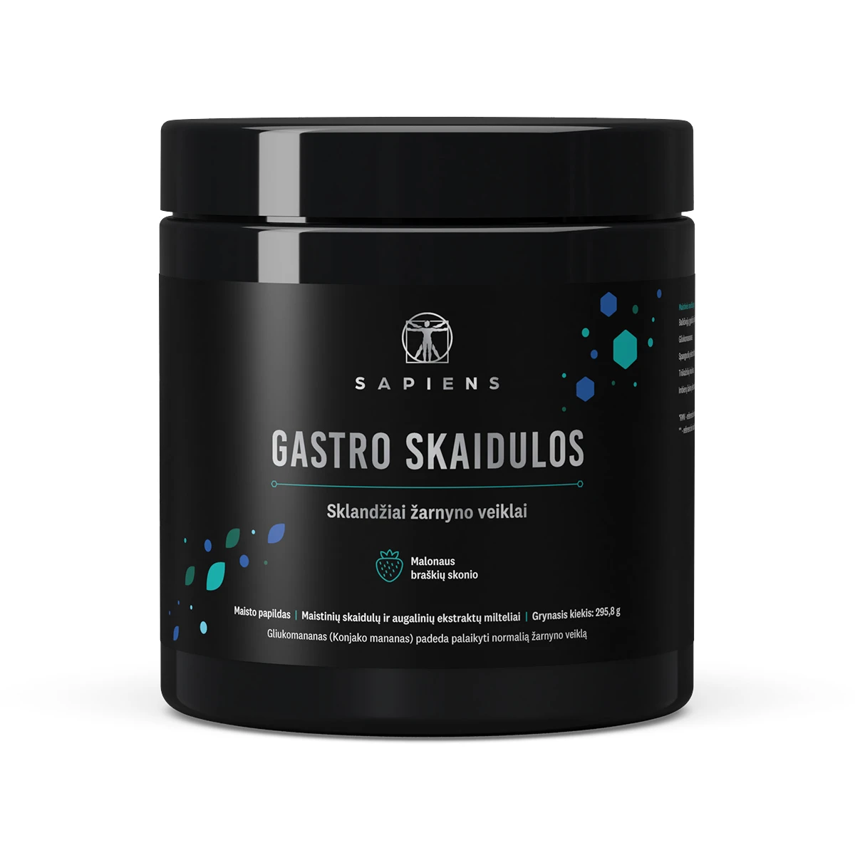 SAPIENS gastro skaidulos, milteliai, 295.8 g