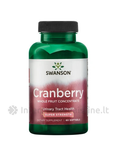 SWANSON, Spanguolių koncentratas, Vitaminai C ir E, 60 minkštų kapsulių, N1 | internetinevaistine.lt