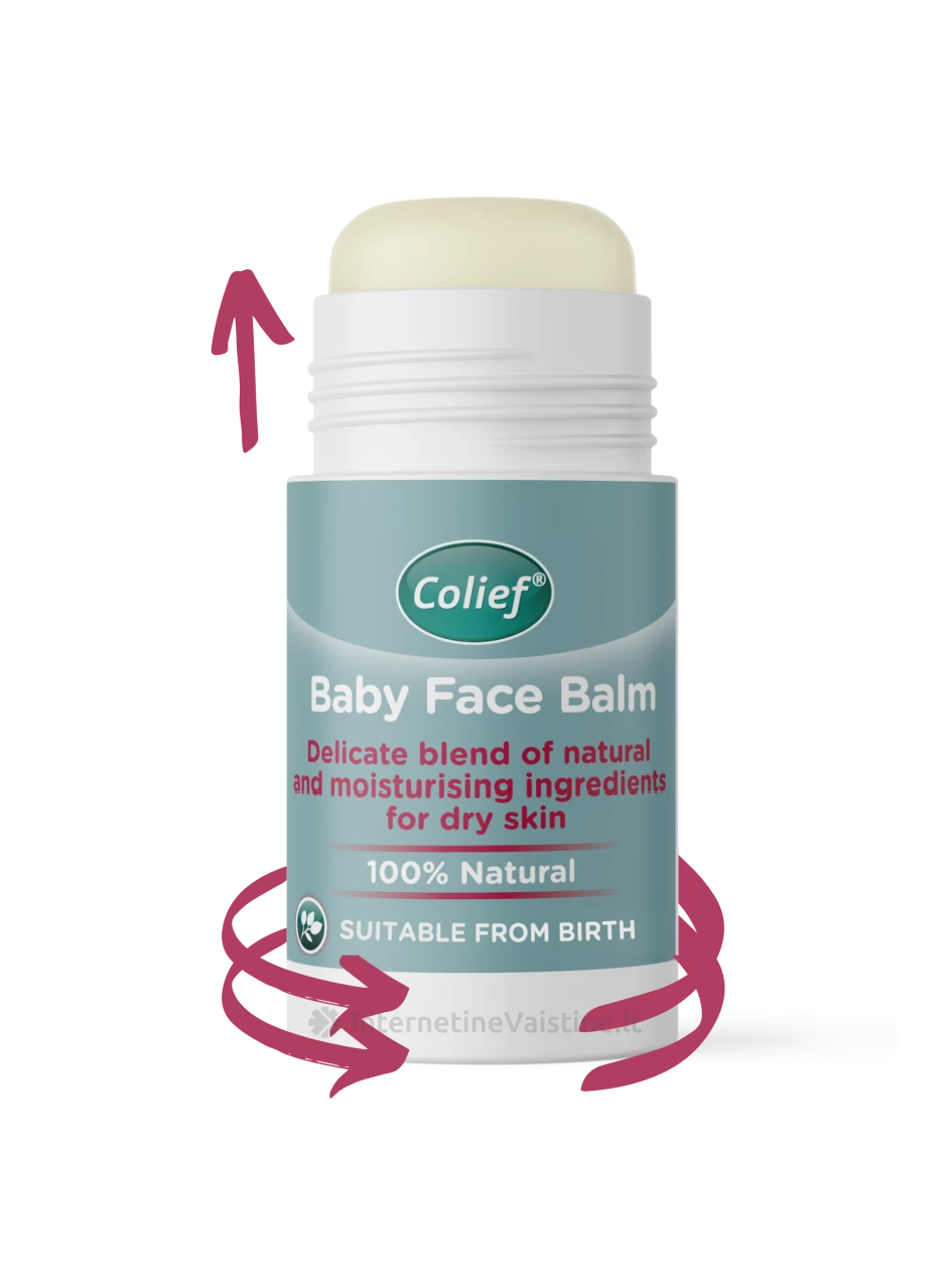 Colief BABY FACE BALM veido tepalas kūdikiams, 30g, 30 g | internetinevaistine.lt