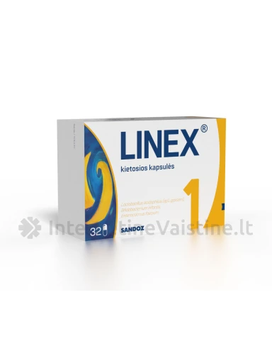 LINEX kietosios kapsulės N32 | internetinevaistine.lt