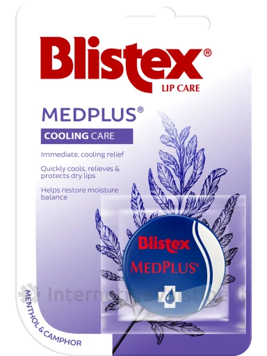 BLISTEX MEDPLUS lūpų balzamas, SPF15, 7g | internetinevaistine.lt