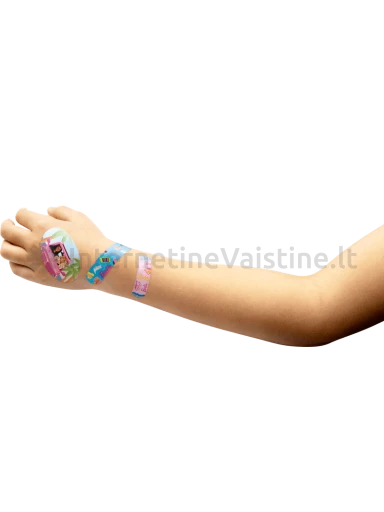 SALVEQUICK pleistrų rinkinys vaikams Barbie N14, N14 | internetinevaistine.lt