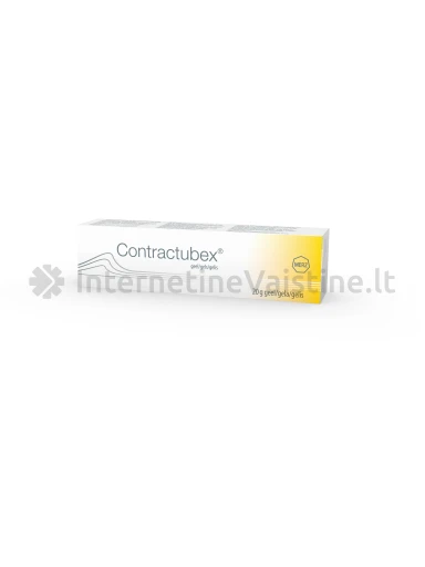 CONTRACTUBEX, gelis, 20 g | internetinevaistine.lt